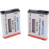 Dot.Foto 2 x Dot.Foto SLB-11A Premium 3.8v / 1130mAh Batteria Ricaricabile per Samsung CL65, CL80, EX1, HZ25W, HZ50W, ST1000, ST5000, ST5500, TL240, TL320, TL350, TL500, WB1000, WB2000, WB5000, WB5500