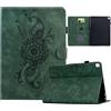 Bxithnr Custodia per Samsung Tab S5e 10,5 2019, SM-T720/T725 - Cover Folio in Pelle Protettiva Case con Auto Sonno/Sveglia e Supporto - Verde