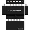 HDSUNWSTD SDI Splitter 1x4 Multimedia Split SDI Extender Adapter Support HD-SDI, SD-SDI e 3G-SDI per proiettore Monitor Camera (1 ingresso SDI e 4 uscite SDI