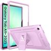 TiMOVO Custodia Antiurto per Samsung Galaxy Tab A11+/A11 Plus 11'' | Taro Viola, Compatibile con SM-X230/X236/X238, Protezione Schermo Integrata, Tappo Antipolvere e Ritagli Precisi