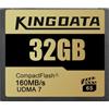 KINGDATA Compact Flash Card 32GB UDMA7 Tipo I | Velocità fino a 160 MB/s scheda di memoria per appassionati di fotografi professionisti e videografi