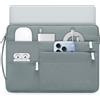 HYZUO 14-15 Pollici Borsa per Laptop per MacBook Air 15 M5, Blu Cenere | per MacBook Air 15 A3448 M5-M2 2026-2023, MacBook Pro 15, XPS 14/15 Plus, Custodia per 14 15 Surface HP Dell Lenovo Asus Acer