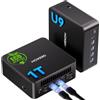 GEEKOM IT13MAX Mini PC, con Intel Ultra 9-185H, senza SSD e senza RAM | 2026 Stabilità di livello industriale per il, display quadruplo 4K a 120 Hz, doppia USB4, 8 porte USB, doppia LAN 2.5 G