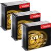 Imation DVD+R Lightscribe - DVD riscrivibili con custodia sottile, velocità 16x, 120 min, 4.7 Gb