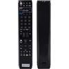 Annadue Telecomando Universale per TV, Sostitutivo IR a Configurazione Rapida con Pulsanti Completi, Portata 8m, Impugnatura Ergonomic per Casa Camera da Letto, Plastica Nera, 1 Pezzo