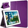 doupi Deluxe Custodia per iPad 2 3 4, 360 Gradi Rotable Protezione con Smart Funzione Sleep/Wake Up Etui Stare in Piedi Protettiva, Purple