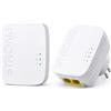 STRONG AV600Mbit/s - Set di adattatori Powerline, porta LAN da 100 Mbit/s