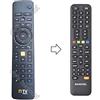 remote 4045 * Telecomando compatibile per TIM timvision versione n°3 dtiw3930 sagemcom CS50001 (gia' programmato)