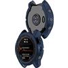 KUTEWEU Custodia per Garmin Fenix 7X/Fenix 7X Solar, TPU Silicone Protettivo Case Skins Copertura Resistente Shell, Watch Shell per Garmin Fenix 6X/Fenix 6X Pro/Fenix 5X Sapphire (2 Pezzi Blu)