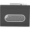 Luocute Lettore di Cassette Bluetooth, Convertitore Portatile retrò da Cassette USB a MP3 con Radio FM e Registrazione, Jack per Cuffie da 3,5 Mm per Viaggi in Auto All'aperto a Casa