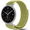 SeGinn 20mm Nylon Loop Cinturino per Amazfit Cheetah 2 Pro/Active 3 Premium | Leggero Morbido e Traspirante Cinturino di Ricambio Donne Uomo, Regolabile Cinturini per Amazfit T-Rex 3 Pro 44mm/GTS 4