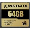 KINGDATA Compact Flash Card 64GB UDMA7 Tipo I | Velocità fino a 160 MB/s scheda di memoria per appassionati di fotografi professionisti e videografi