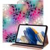 BOLELAW Custodia per Samsung Galaxy Tab A 9.7 pollici (SM-T550/T555), in pelle di alta qualità, con portapenne, funzione leggio e scomparto per carte di credito, foglia d'acero