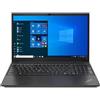 LenovoThinkPad E15 Gen 4 - Computer portatile da 15,6 FHD, (Intel Core i5-1235U, 8 GB di RAM, 256 SSD, scheda grafica Intel Iris Xe integrata, Windows 11 Pro 64), nero - Tecnologia QWERTY Español