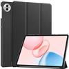 SATURCASE Custodia per Honor Pad 10 12.1 pollici, in pelle PU, pieghevole, pieghevole, sottile, leggera, con funzione di accensione e spegnimento automatico, copertura protettiva per tablet (nero)