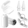 AIAUXAI 6 Pezzi Punte & Tappo Magnetico & Custodia in silicone per Apple Pencil 1a Generazione Accessori per Apple Pencil 1 Gen iPencil Nib Tip per iPad Tappi di Ricambio Magnetici per iPad Pencil