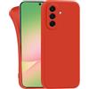 MyGadget Cover compatibile con Samsung Galaxy A56 5G - Custodia Protettiva in Silicone Morbido - Case TPU Flessibile - Ultra Protezione Antiurto & Antiscivolo Arancio