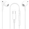 WJXRTPF Cuffie USB C per iPhone 17/16/15,Hi-Fi Stereo Auricolari con Filo USB C
