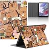 Yimctoie Tablet Cover per Lenovo Tab M10 Plus 3rd Gen 10,6 TB-125FU, Carino Anime Capybara Modello Cover con Funzione Pelle PU Holder Flip con Ultra Sottile Antiurto Regolabile Protezione Case