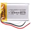 Liter energy battery Batteria a 3 cavi 503048 LiPo 3.7V 800mAh 2.96Wh 1S 5C Liter Energy Battery Ricaricabile con PCM termistore NTC Smartwatch Elettronica - Non adatto per Radiocomando 50x30x5mm (3P|800mAh|503048)