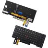 Table-King Tastiera retroilluminata per Lenovo Thinkpad E480 E485 T480S T490 T495 L380 L390 L480 E490 E495 R480 R490 S2 3rd Gen (Spagna)