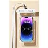 Generic Custodia impermeabile per telefono con cordino, custodia galleggiante trasparente per cellulare, compatibile con iPhone, Samsung e tutti i telefoni fino a 7,2 pollici, per spiaggia, nuoto, kayak e