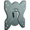 Metronic 451060 Supporto a Muro Fisso, Nero