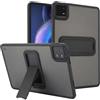 GIOPUEY per Xiaomi Pad 8/8 Pro Custodia, con Supporto, Cover Rigida in PC + Morbida in TPU, Case Custodia Opaco, Nessun Ingiellimento - Black