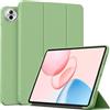 MGUEIAO Cover Compatibile con Honor Pad 10, Custodia in Pelle PU Ultrasottile con Supporto Trifold, Retro in TPU Morbido, Antiurto - Matcha Green