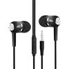 Nuytghr Cuffie Cablate Auricolari con Filo e Microfono | Con Jack da 3.5mm Cablato e Cancellazione del Rumore per Allenamento Scuola Studio Registrazione Viaggio
