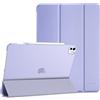 ProCase Cover iPad Pro 13 Pollici (M5/M4) 2025 2024 (A2925 A2926 A3007) | Custodia iPad Pro 13, Ultra Sottile Leggero Cover con Auto Svegliati/Sonno -Viola Chiaro