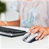 Generico Mouse da 1200 DPI - Mouse ottico wireless per computer 2.4G | Accessorio per laptop alimentato a batteria Puntatore di precisione con sensore liscio Design ergonomico portatile per desktop in ufficio,