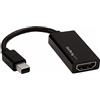 StarTech Adattatore Attivo Mini DP a HDMI 2.0, 4K 60Hz (MDP2HD4K60S) | Convertitore Thunderbolt a HDMI, Cavo Adattatore per mDP o Thunderbolt 1 e 2