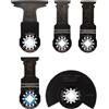 Makita E-249355 Lame Starlock Utensile Multifunzione Starlock Plus/Max 5 Pezzi