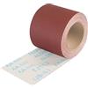 Shineboc Rotolo di Carta Vetrata Grana 400 per Legno Metallo，93 mm x 10m