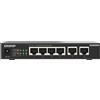 QNAP QSW-2104-2T-R2 (6 porte), Switch di rete, Nero