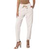 Nina Carter P500 Jeans casual da donna, in stile jogger, a vita alta, pantaloni da jogging estivi
