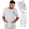 TCD DIVISA OSS Operatore Socio sanitario, Casacca e Pantalone UNISEX in cotone Sanforizzato - STAMPATA CON DISEGNO, NOME E MANSIONE