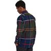 Barbour MSH4994-TN11 Iceloch Tailored BD Shirt Classic Tartan Green Camicia in Flanella Uomo Regular Fit