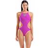 ARENA Costume Donna One Big Logo Costume Intero Piscina Viola Taglia 36 ITA