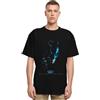 MERCHCODE Mc1159-batman The Dark Knight Heavy Oversize Tee T-Shirt Uomo (Pacco da 1)