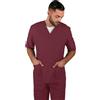 TCD Ricamo 0 - Divisa Sanitaria Infermiere in 20 COLORI - Casacca e Pantalone | Medicale Unisex | OSS Ospedale Estetista Veterinario