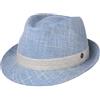 LIERYS Delamon Cappello Trilby in Tessuto Prodotto in Italia Unisex Primavera Estate