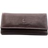 Roncato Portachiavi Unisex Uomo Donna Astuccio Custodia In Vera Pelle 6 Ganci Cm 12x6