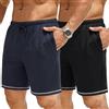 Jahetuul Pantaloni Pigiama da Uomo Pantaloncini Corti Uomo | Cotone Estivi con Tasche Leggeri Pantalone Bermuda Casual con Coulisse