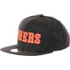 New Era Cappellini NFL 9Fifty Original Fit Cappello da Baseball Snapback Regolabile Nero Visiera Dritta Eagles Bills Saints