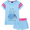Disney Stitch Pigiama Bambina Estivo Cotone Misto Pigiama Ragazza Corto Due Pezzi IH Oh 4-14 Anni Pigiami Bambina Pantaloncini Manica Corta Stitch Gadget Ufficiale