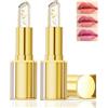 GEVECORI Confezione da 2 rossetti magici che cambiano colore, tenuta 24 ore, pH | Balsamo per labbra reattivo con fiocchi d'oro, a lunga durata e impermeabile.