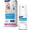 NEBUVIS Reidratante Occhi Gocce Oculari in Spray, Blu, 10 Millilitri