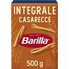 Barilla Pasta Casarecce Integrali, Pasta Corta di Semola Integrale di Grano Duro, Integrale, 500 g